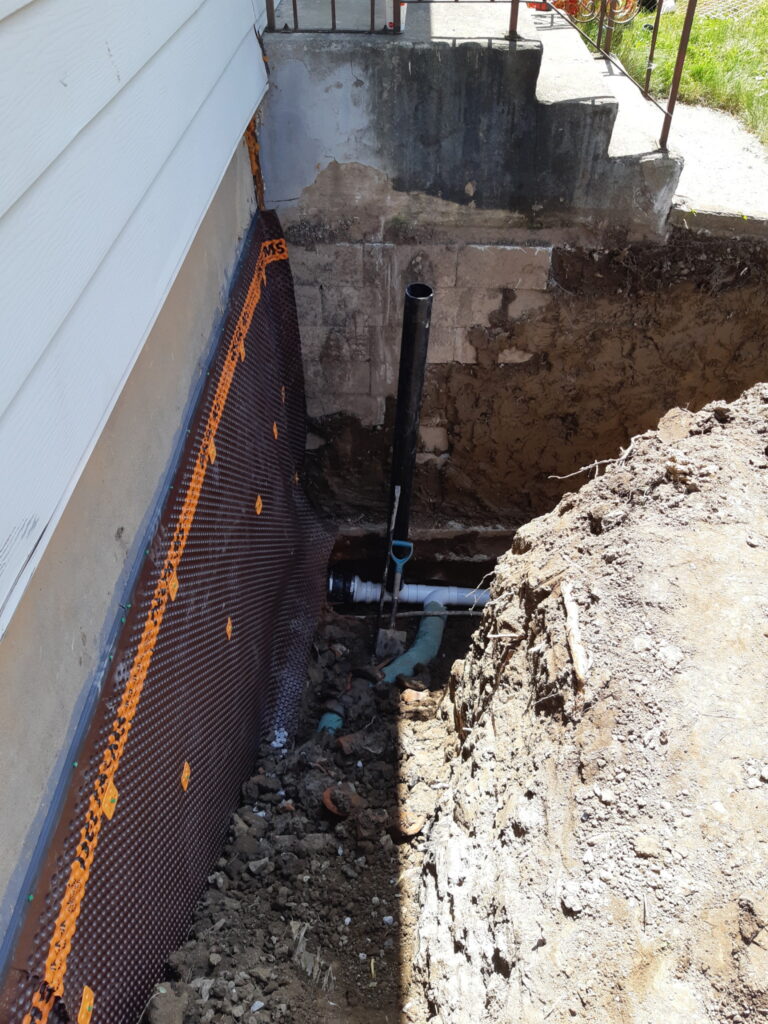 Excavating and Demolition Foundation Repair / Leak Seal Waterproofing