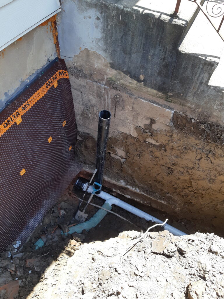 Excavating and Demolition Foundation Repair / Leak Seal Waterproofing