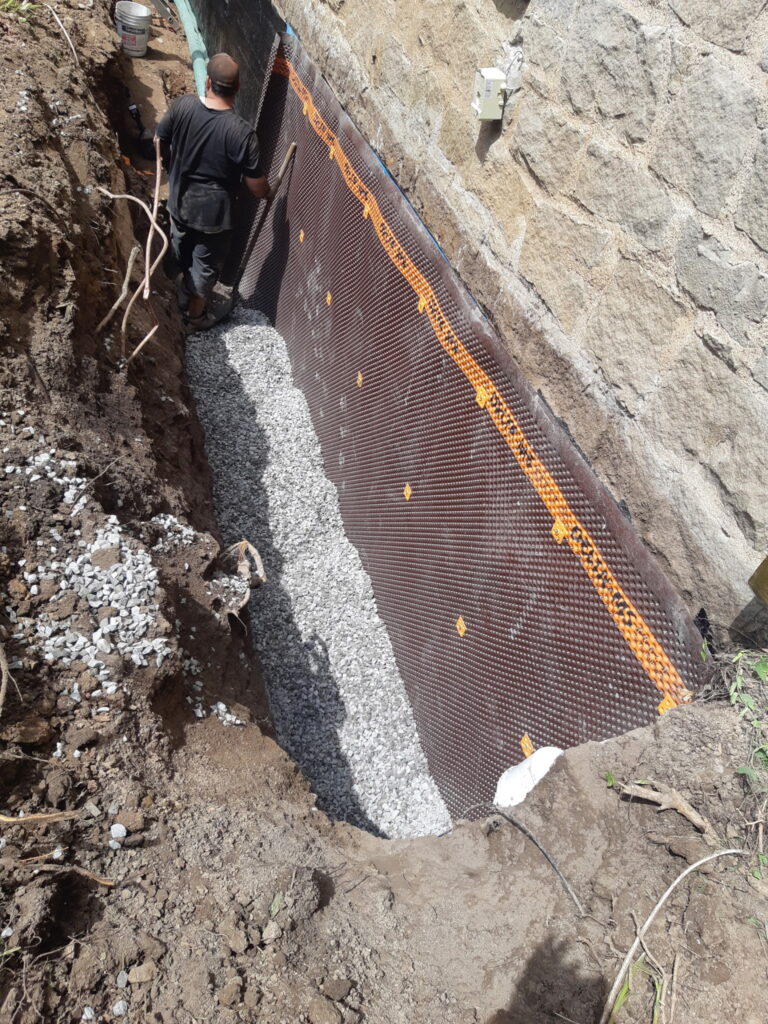 Excavating and Demolition Foundation Repair / Leak Seal Waterproofing