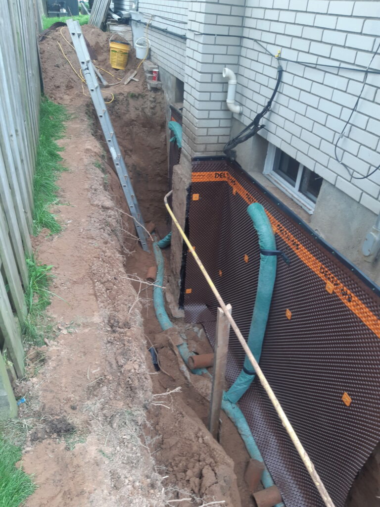 Excavating and Demolition Foundation Repair / Leak Seal Waterproofing