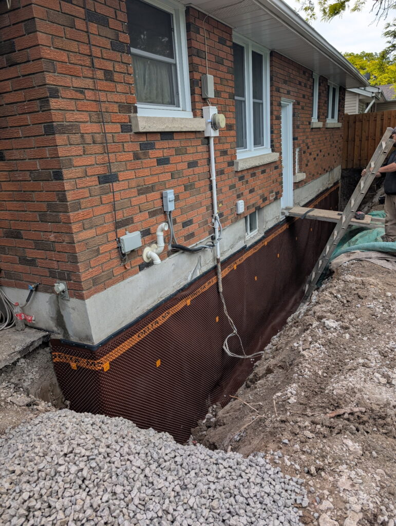 Excavating and Demolition Foundation Repair / Leak Seal Waterproofing